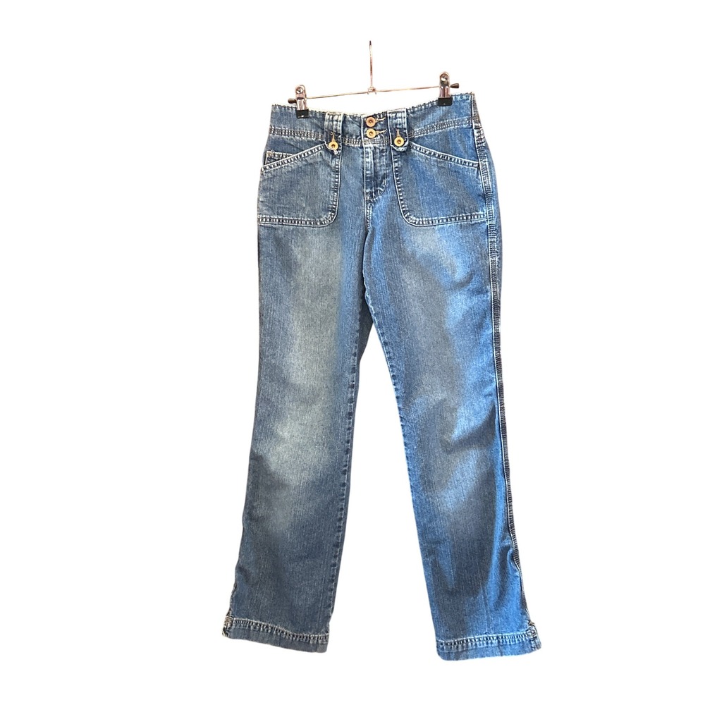 Vintage 2000,s Hydraulic Jeans Y2K Utility Streetwear McBling Denim 3/4 Western